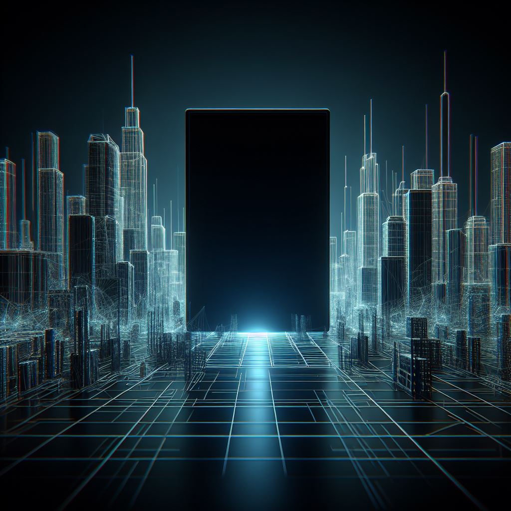 Afbeelding create a 3-point perspective environment